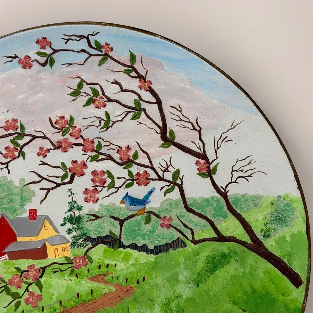 Byron Mold‎ Ceramic Wall Plaque 12.5